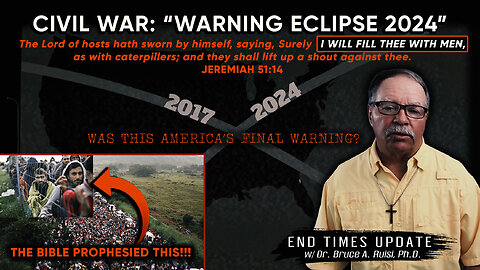 God's Escape Plan Unveiled: The Coming Civil War In America 2024 (Dr. Bruce Ruisi)