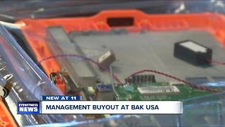 Management buyout at Bak USA