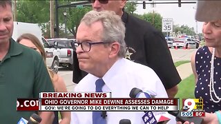 Ohio governor assesses tornado damage