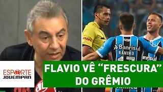 Flavio vê "FRESCURA" do GRÊMIO e quadruplica torcida por LANÚS!