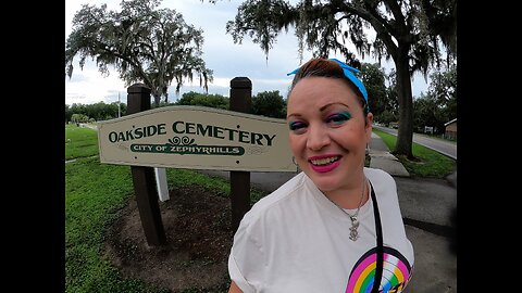 Oakside Cemetery, Zephyrhills Fl. This is Cal O'Ween !