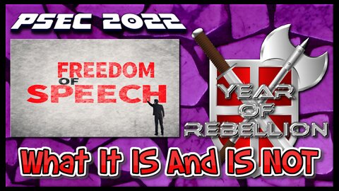 PSEC - 2022 - Freedom Of Speech | What It IS And IS NOT | 432hz [hd 720p]
