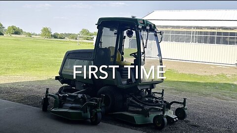 RMC24 BIG Commercial Mower: Trial Run.