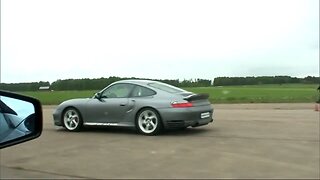 490 HP Ferrari F430 Spider vs 420 HP Porsche 911 Turbo 996