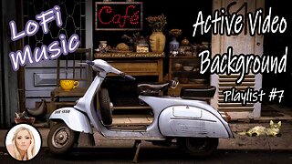 Saturday Fun - RELAX - Coffee Cats & Chill LoFi Music Café – Motion video Background –Mental Health