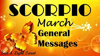 Scorpio♏ Love and Prosperity Appear Before You Like Magic, It's All Meant To Be!💖March 2023