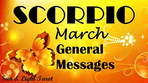 Scorpio♏ Love and Prosperity Appear Before You Like Magic, It's All Meant To Be!💖March 2023