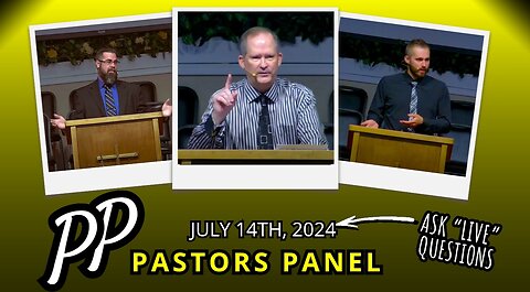 Pastors Panel