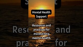 Mental Health Support #fact #shotrs #nature