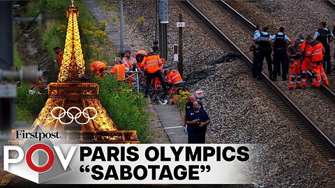 Putin Behind Rail Network Arson & Sabotage Ahead of Paris Olympics? | Firstpost POV