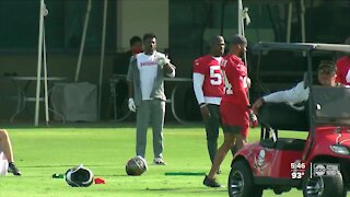 Bucs players return to the practice field for minicamp