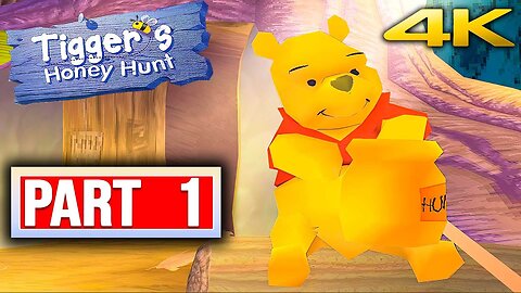 Tigger's Honey Hunt - And so the Adventure Begins ¦ Walkthrough PART 1 [4K 60FPS] (PS1, N64,PC)