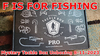 Mystery Tackle Box Unboxing 8-11-2023