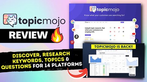 Topicmojo review (Lifetime Deal Back) - Discover Keywords, Topics & Questions like Pro