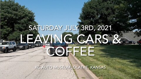 Leaving Cars & Coffee 1 - Saturday July 3rd, 2021