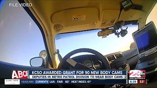 Kern County Sheriff's Department to receive new body cameras