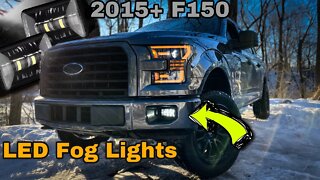 2015-2020 F150 LED Fog Light Upgrade