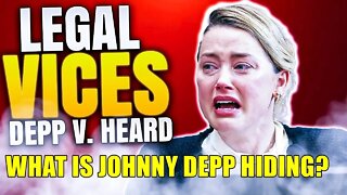 WHAT was JOHNNY DEPP trying to HIDE from the jurors and the public??
