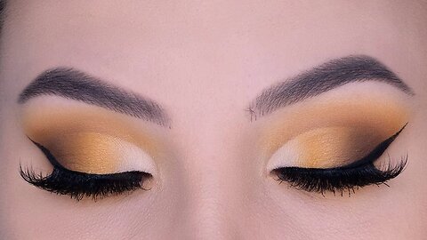 Fall Inspired Cut Crease Tutorial | Warm Brown Eye Look