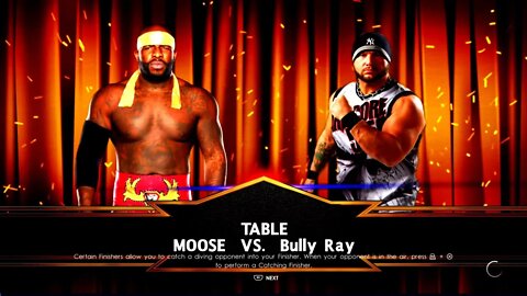 Impact Wrestling Over Drive Bully Ray vs Moose in a Tables match