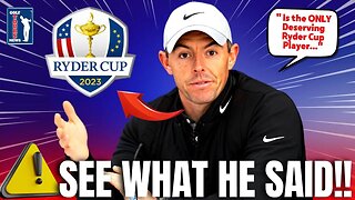 💥 LAST MINUTE BOMB! LOOK WHAT Rory McIlroy SAID! YOU NEED TO SEE THIS! 🚨 GOLF NEWS!