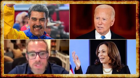 Venezuela Election, Biden's SCOTUS Hail Mary, CRINGE 'White Dudes for Kamala' Call - w/ Kit Cabello