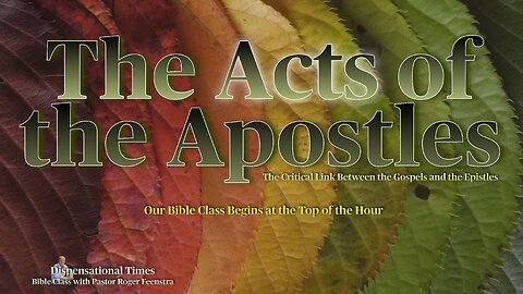 Acts 10:34 - 11:18 | The Meeting in Caesarea and Ensuing Controversy