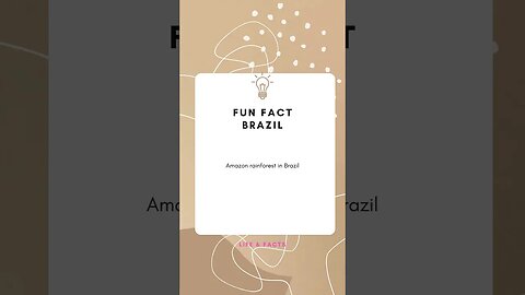 Fun Facts Brazil