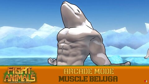 Fight of Animals: Arcade Mode - Muscle Beluga