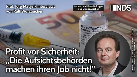 Profit vor Sicherheit: „Die Aufsichtsbehörden machen ihren Job nicht!“ Jörg Matysik | NDS-Podcast
