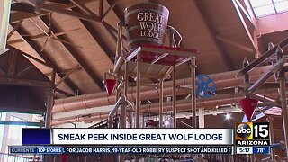 Sneak peek inside Arizona's Great Wolf Lodge