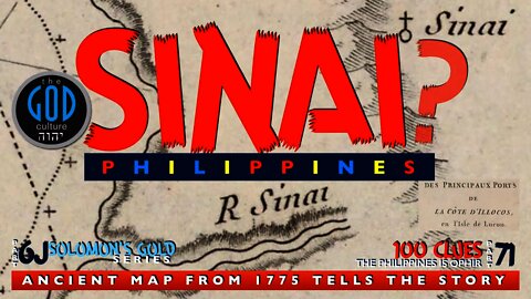 Sinai Philippines? 1775 Map Tells the Story. Solomon's Gold Series. 100 Clues Philippines is Ophir