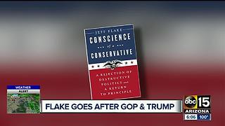 Senator Jeff Flake writes book, taking aim at Washington