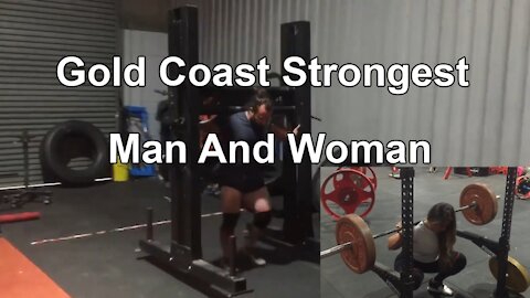 Gold Coast Strongest Man And Woman