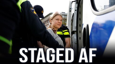 Greta Thunberg _DETAINED_ in Netherlands after blocking main roads and highways at The Hague