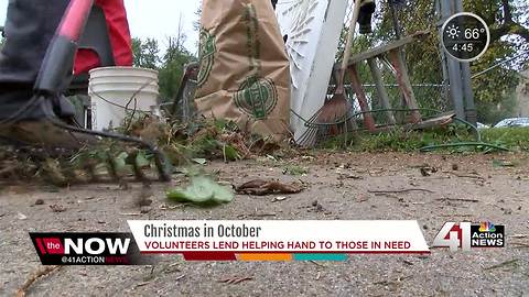 Christmas in October volunteers jump into giving season to repair KC homes for 34th year