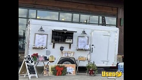 2022 Homesteader 6' x 12' Coffee Concession Trailer | Fully Equipped Mobile Cafe for Sale
