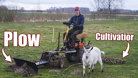 Pasture Refresh with Homemade Mini Tractor?!