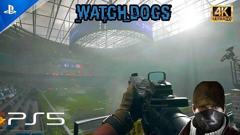 Watch Dogs - Escape the Stadium (Maurice) | Walkthrough Gameplay 4K 60fps (Ultra HDR)