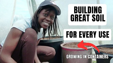 BUILDING GREAT SOIL | VLOG #18 | REUSE OLD POTTING SOIL!