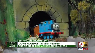 Duke holiday trains reopen