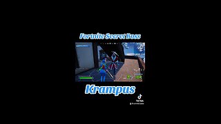 Fortnite Chapter 5 Season 1 Secret Boss #fortnite #secretboss #krampus #solos #winterfest2023 #gift