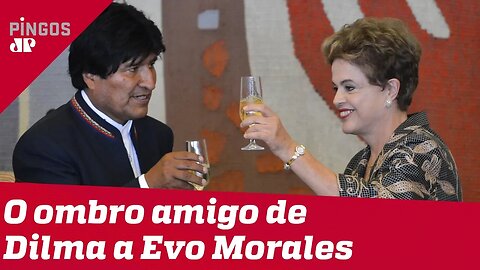 O ombro amigo de Dilma a Evo Morales