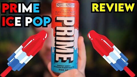 Prime Energy Drink ICE POP Review
