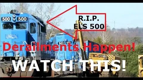 Filming A ELS Freight Train Derailing From My Kitchen Window? Impossible! | Jason Asselin