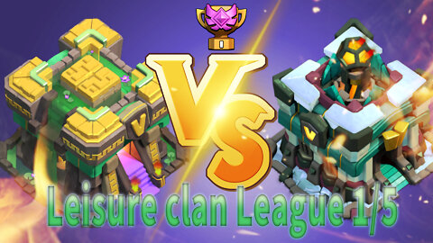 2022 Feb league record 1/5(TH13) | clash of clans