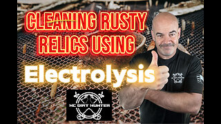 Hey RUMBLE! Cleaning & Restoring rusty relics using Electrolysis. Tips and what I learned
