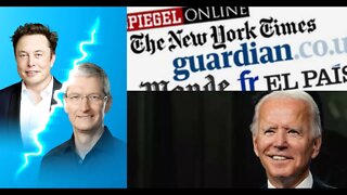 Elon Musk/Twitter VS Apple, NYT, The Guardian & Others Defend Who, Democrats & Biden 2024, Volcano