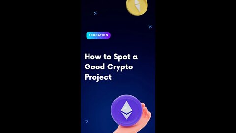 How to spot a good crypto/nft project vs a money grab project
