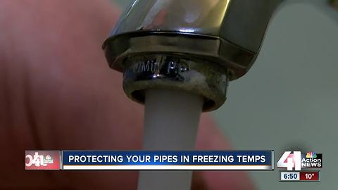 Monitoring your pipes during freezing temps